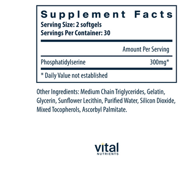 Phosphatidylserine 150mg